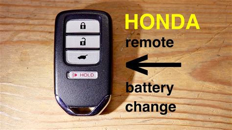 How To Change Honda Car Key Fob Battery .